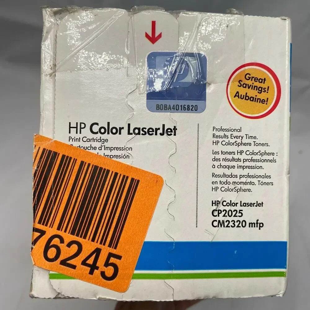 NEW GENUINE 304A HP CC530A Black INK Toner CARTTIDGE LaserJet CP2025 CM2320